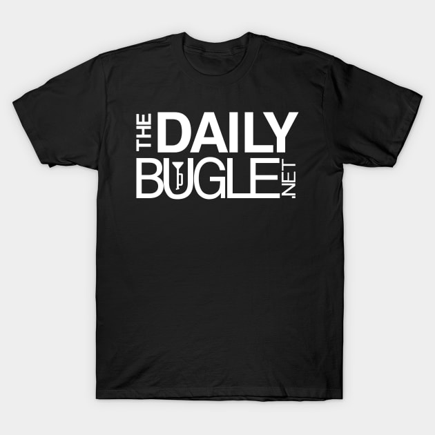 The Daily Bugle (white) T-Shirt by winstongambro